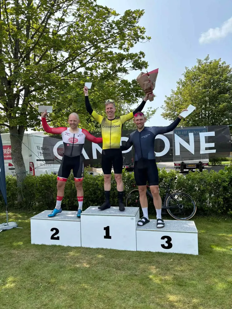 Stærk 3. plads til Michael i Master A ved Pinsecuppen.