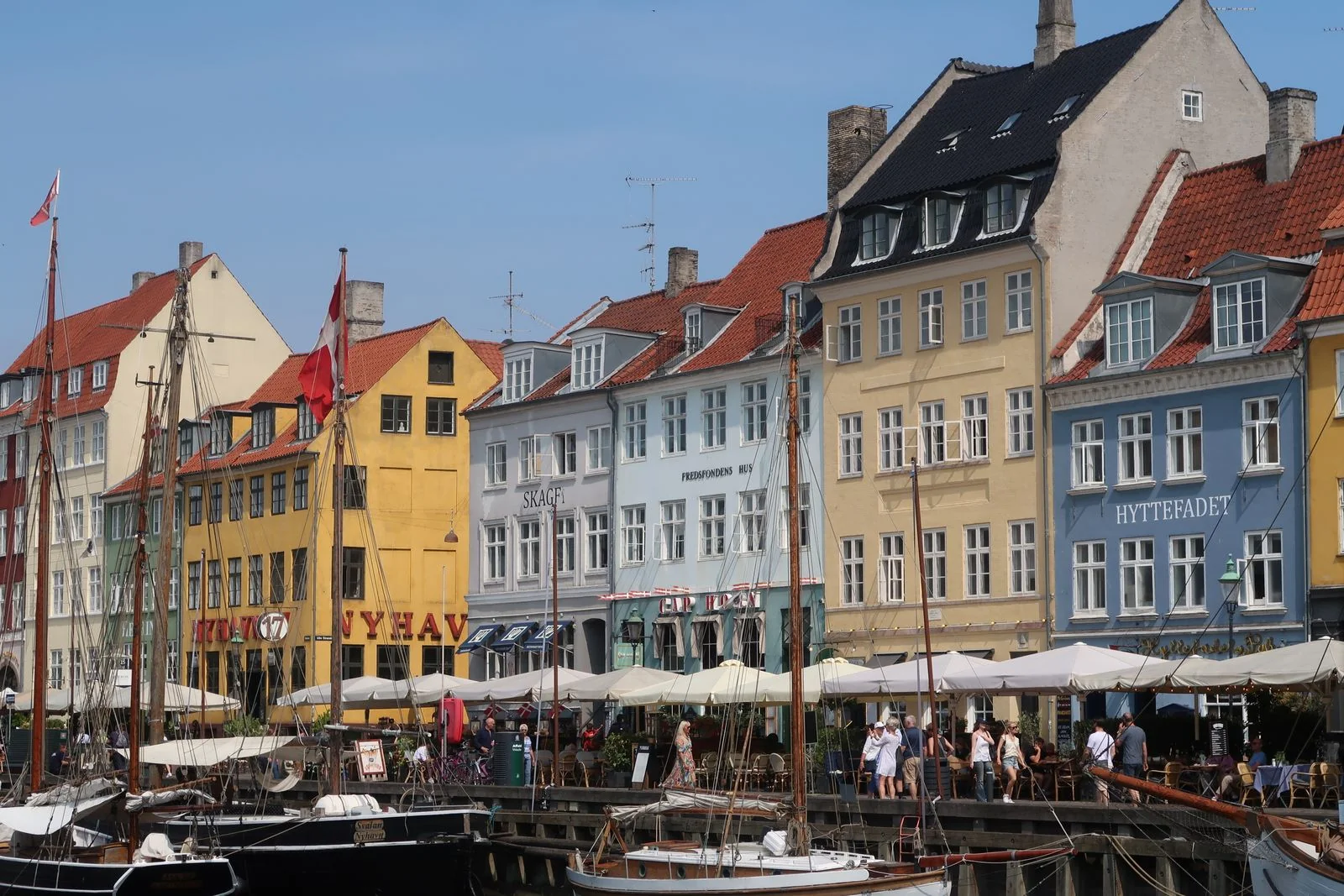 IRONMAN Copenhagen – Nyhavn i København - Coach Lykke Endurance Ironman København: de farverige huse og bådene i Nyhavn, som løberuten i IRONMAN Copenhagen passerer