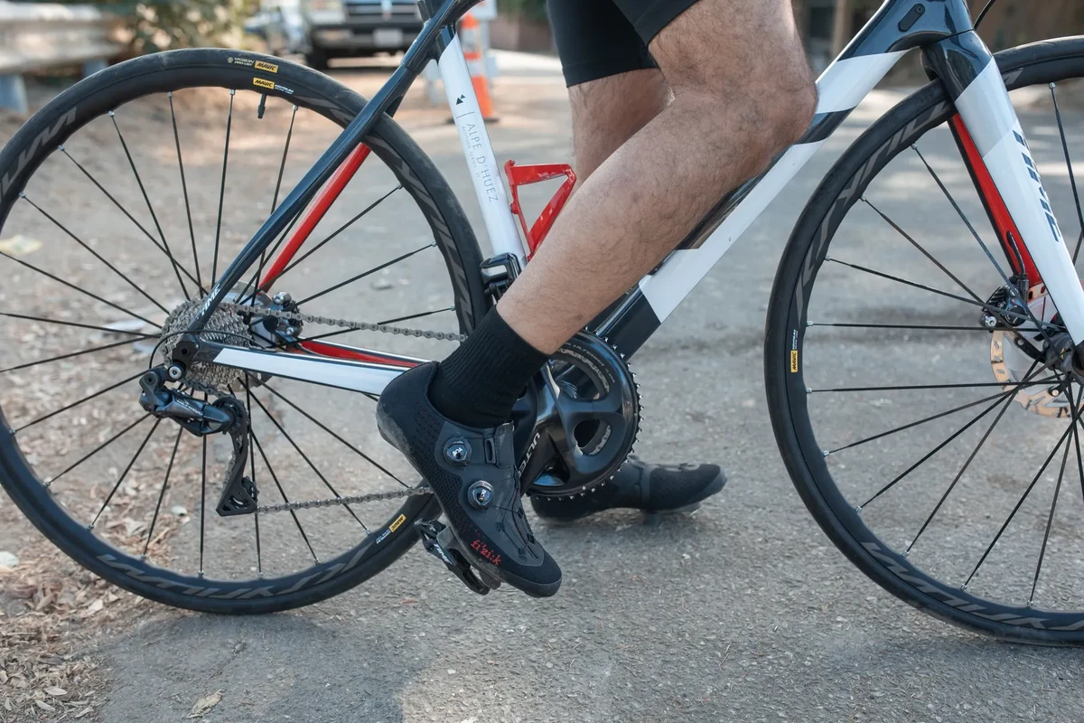 Klikpedaler - Coach Lykke Endurance Cykelsko klikker i klikpedaler på racercykel